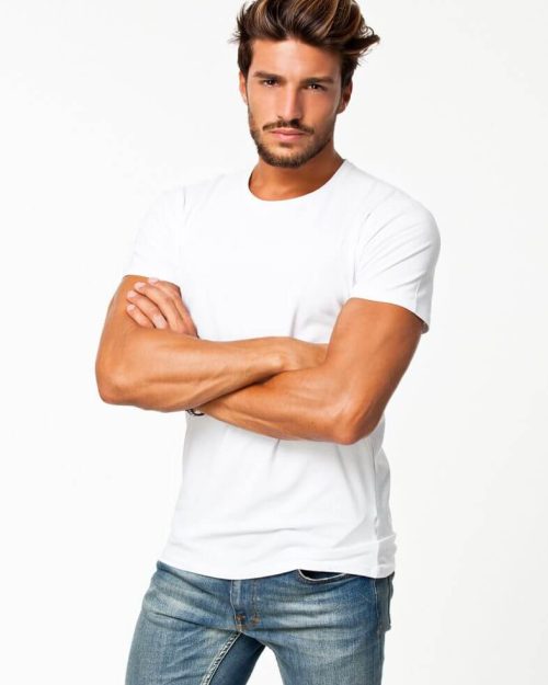 Essential White Crew Tee