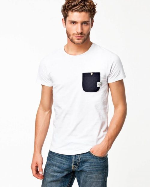 Contrast Pocket Tee