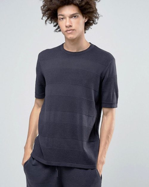 Textured Knit Tee