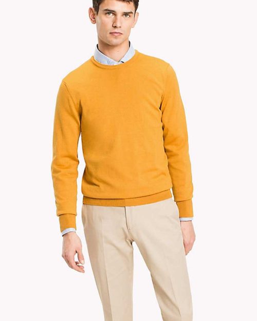 Mustard Crew Neck Sweater