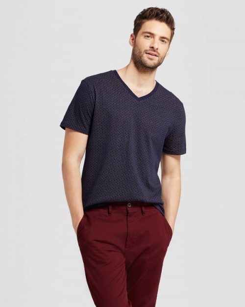 Short Sleeve V-Neck T-Shirt