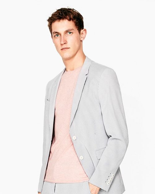 Light Grey Tailored Blazer